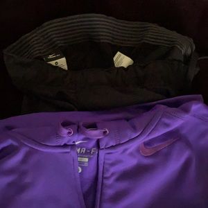 Nike sweat suit. Worn once.